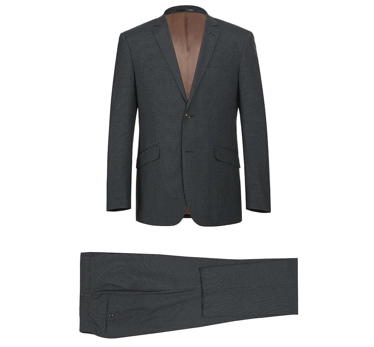 Men's Two Piece Slim Fit Stretch Dress Suit